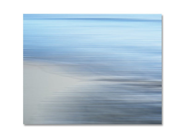 Abstract Photography, Ocean Photography, Sandy Beach Art, Beach Theme Decor, Blue Bathroom Canvas, Coastal Decor, Fine Art Print - NATURE10