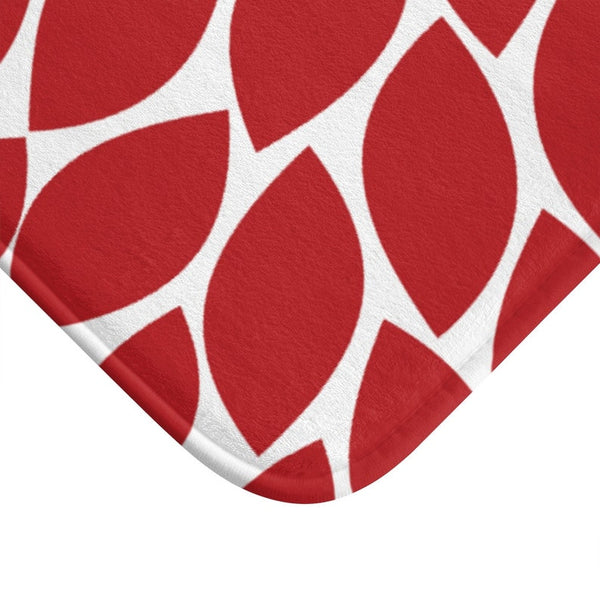 Red Petals Memory Foam Mat - MAT28