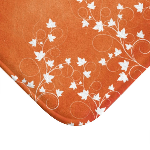 Orange "This Kitchen is Seasoned with Love" Kitchen Memory Foam Mat - MAT70