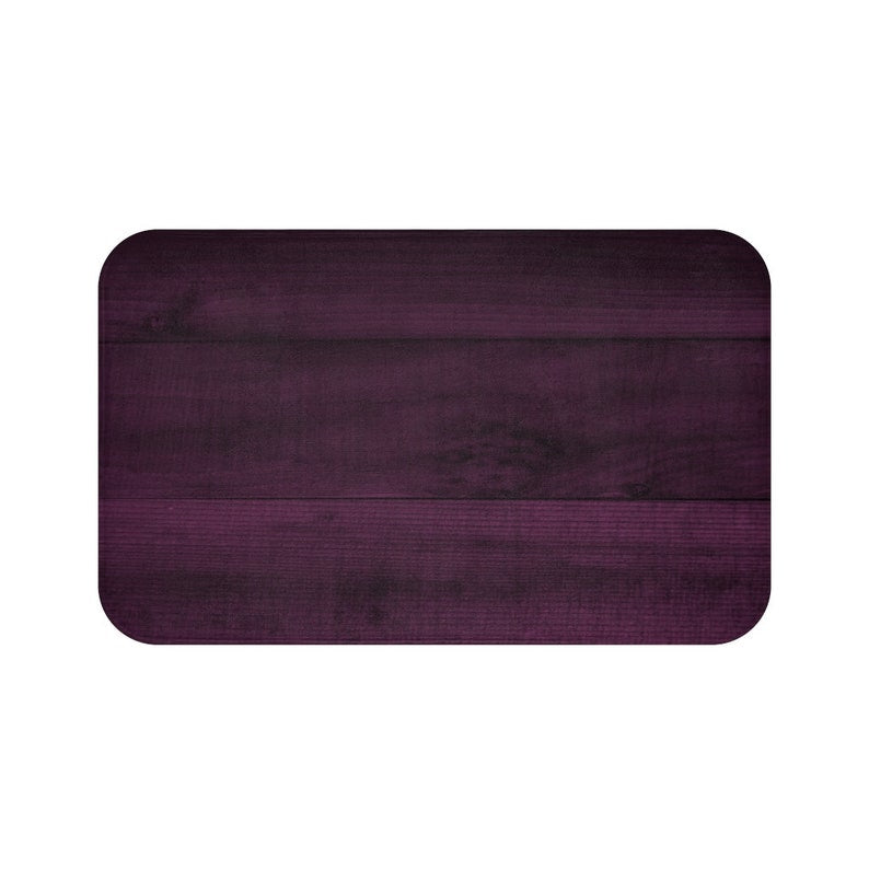 Purple Wood Memory Foam Mat - MAT102