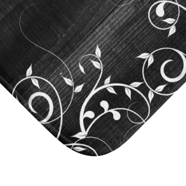 Rustic Black "Grateful Thankful Blessed" Kitchen Memory Foam Mat - MAT95