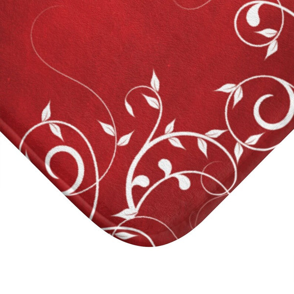 Red "Grateful Thankful Blessed" Kitchen Memory Foam Mat - MAT96