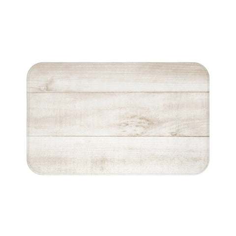 Tan Wood Memory Foam Mat - MAT115