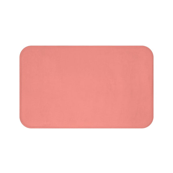 Solid Coral Memory Foam Mat - MAT130