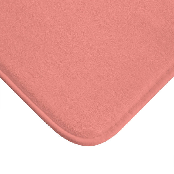 Solid Coral Memory Foam Mat - MAT130