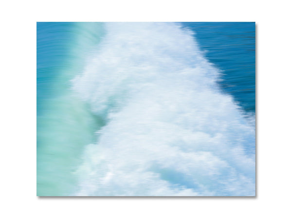 Ocean Photography - Blue & White Crashing Waves Fine Art - NATURE21