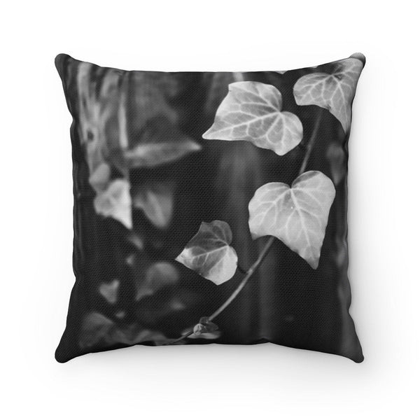 Garden Photo Pillow Cover, Black and White Decor, Botanical Pillow, Throw Pillow, Live Laugh Love Pillow Covers, Accent Pillows - EONS-PLW3
