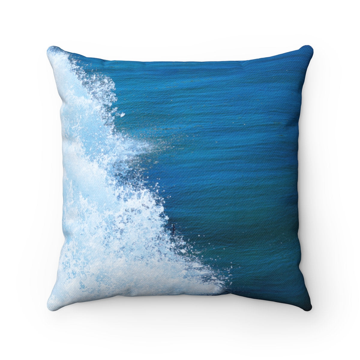 Beach Pillow Cover, Ocean Pillow, Nautical Decor, Blue Home Decor, Ocean Waves Pillow Case, Beach House Pillow, Beach Decor - EONS-PLW6