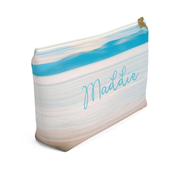 Personalized Makeup or Toiletry Bag - Beach Scene - PH10