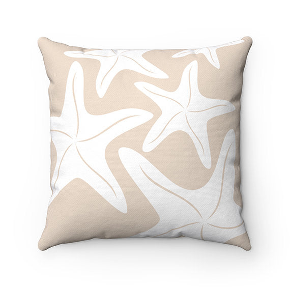 Beach House Decor, Throw Pillow Cover, Starfish Pillow, Beach