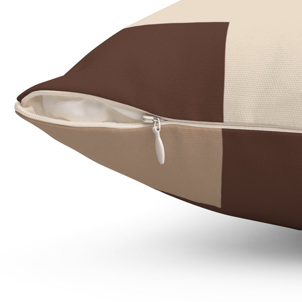 Brown Pillow Covers, Geometric Pillow Cover, Throw Pillow Cover, Accent Pillow, Modern Home Decor, Brown Bedroom, Brown Bedding - PIL174